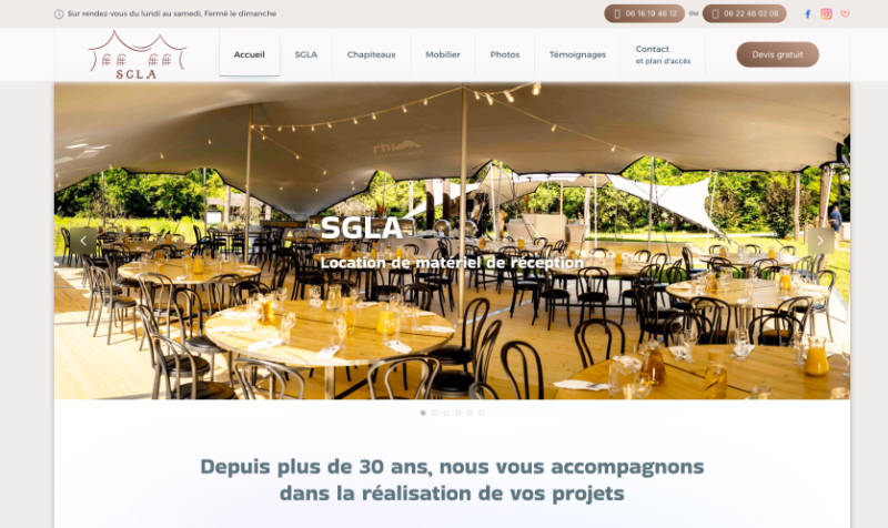 Location de matériels en Dordogne à Périgueux