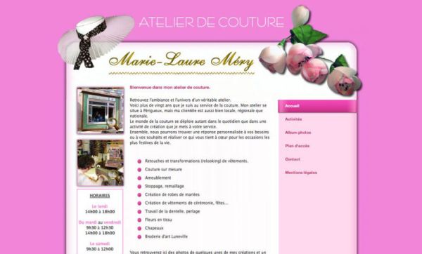 Atelier de Couture et robes de mariée faites main à Périgueux