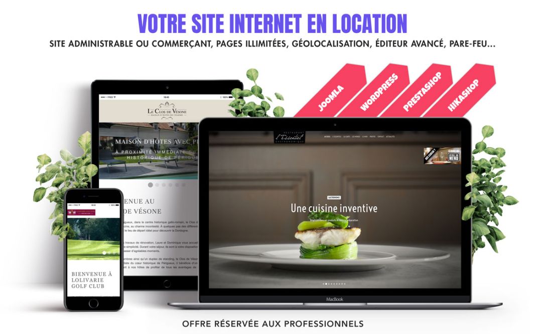 Création de Sites Internet à Périgueux et en Dordogne